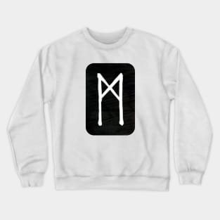 Mannaz | Elder Futhark Runes Crewneck Sweatshirt